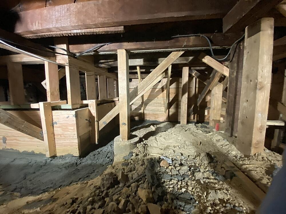 Foundation Repair Before & After