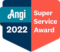 Angi 2022 Super Service Award badge