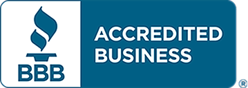 BBB Accredited Business logo.