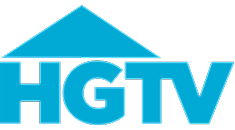 HGTV logo in blue color.