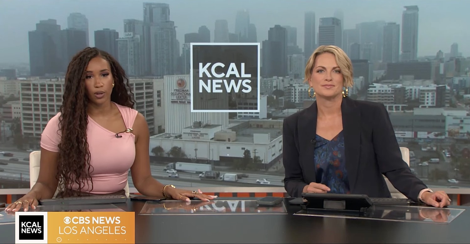 News anchors reporting from a studio.